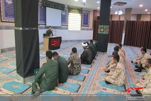 مراسم روز سرباز در سپاه شهرستان کنارک برگزار شد
