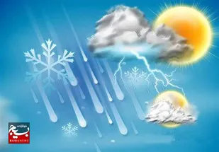 ابرناکی، رگبار ، وزش باد&zwnj; و ریزش تگرگ در برخی نقاط خوزستان