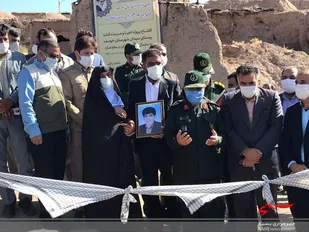قنات روستای سیدان به نمایندگی از 9 پروژه عمرانی خراسان جنوبی افتتاح شد