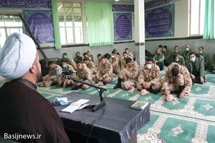 برگزاری سوگواری ایام فاطمیه در سپاه کبودراهنگ