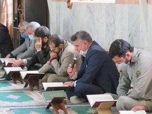 برگزاری محل انس با قرآن در سپاه درگز