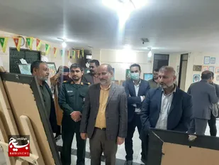 افتتاح نمایشگاه آثار نقاشی و هنر تجسمی در هندیجان