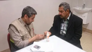 اجرای طرح غربالگری دیابت و فشارخون در همدان+تصاویر
