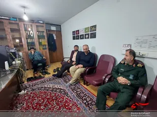 خداقوت سردار مسلمی به گروه تلویزیونی سپاه کربلا