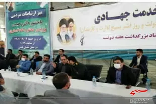 برپایی میز های خدمت امید آفرینی را در بین مردم تقویت کرده است