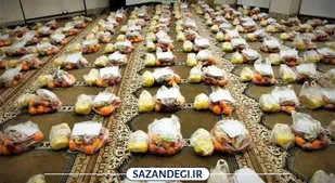 جهادگران بسیجی پای کار توزیع بسته های یلدای ؛ عاشقانه جهادی گرما بخش ۲۵۰۰۰ خانه محروم در بلندترین شب سال