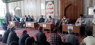 میز خدمت و اردوی جهادی مدیران دستگاه&zwnj;های اجرایی تربت&zwnj; حیدریه