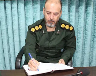 پیام تقدیر و تشکر فرمانده ناحیه مقاومت بسیج مهریز از مردم جهت حضور در راهپیمایی
