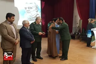 آیین تکریم و معارفه فرمانده سپاه ناحیه تویسرکان برگزار شد