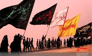 مراسم عزاداری اربعین حسینی در کنگان