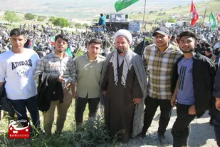 صعود بسیجیان کبودراهنگ به ارتفاعات بازی دراز کرمانشاه