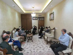 دیدار با خانواده شهید فرهنگی در هفته معلم