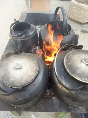 برپایی ایستگاه صلواتی به مناسبت سالگرد سردار سلیمانی