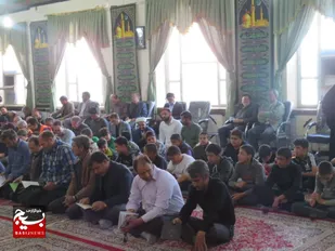 برگزاری مراسم بزرگداشت شهید سید حسن نصرالله در رشتخوار به روایت تصویر