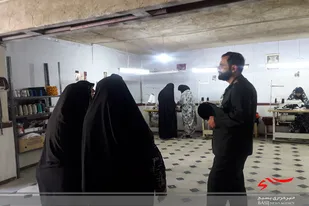 افتتاح کارگاه خیاطی و قالی&zwnj;بافی در روستای ایوک