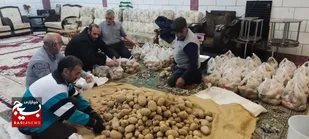 کمک های مومنانه به عزتمندان غرب شهرکرد