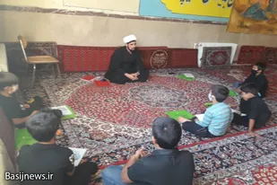 برگزاری حلقه قرآنی نونهالان پایگاه شهدای یلفان همدان