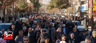 راهپیمایی مردم قاره کوچک شاهرود در محکومیت حادثه تروریستی کرمان+ تصاویر و فیلم