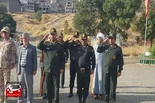 صبحگاه مشترک نیروهای مسلح در سردشت برگزار شد