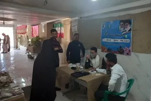 نمایشگاه سلامت با همکاری بهداری سپاه خاش راه اندازی شد