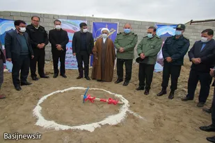 کلنگ&zwnj;زنی ساخت ۳۵ منزل مسکونی برای محرومان شهرستان درگزین