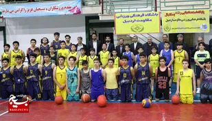 حضور رئیس فدراسیون بسکتبال کشور در پایگاه استعدادیابی باشگاه مقاومت اردبیل