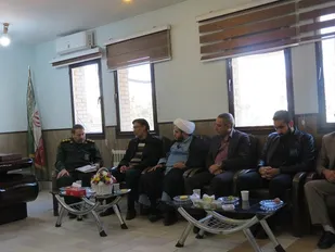 دیدار ریاست دانشگاه علوم پزشکی کرمان با فرمانده ناحیه مقاومت بسیج حضرت رسول صلوات الله