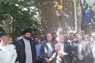 در مراسمی نمادین، مشعل گازرسانی به 27 روستای استان روشن شد
