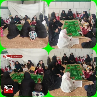 محفل انس با قرآن و سفره صلوات در لیرابی وچلدان