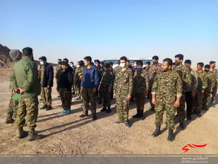 اردوی یک روزه رزمی بسیجیان حوزه مقاومت بسیج روح الله برگزار شد