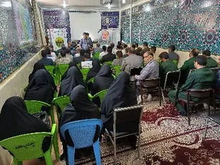 دیدار مسئولین با پاسداران شهرستان سامان
