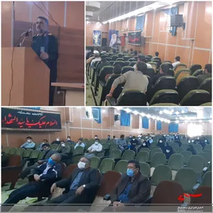 نشست صمیمی فرماندهان پایگاه های مقاومت بسیج اسفراین با سردار چمن