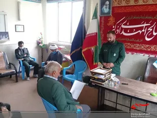 برگزاری نشست بصیرتی در حوزه بسیج روستایی شهید بهشتی شیروان