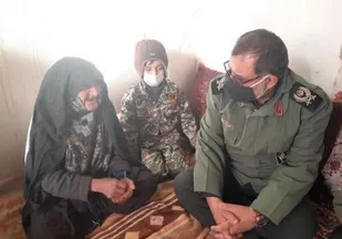 سرکشی از خانواده های شهدا و رزماندگان دفاع مقدس کرغند ونوغاب پسکوه
