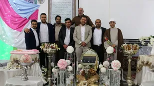 برگزاری جشن ازدواج همسفران آرامش در شاهرود+تصاویر