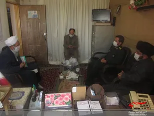 دیدار امام جمعه اهل سنت تازه یاب با فرمانده سپاه مانه وسملقان