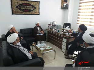 ديدار مسئول نمايندگي ولي فقيه در سپاه استان با مديريت حوزه هاي علميه خواهران