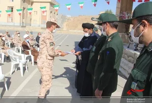 تجلیل از سربازان نمونه در سپاه قمربنی هاشم علیه السلام