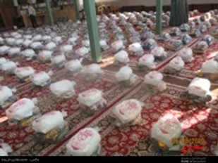 مرحله دوم نهضت کمک مومنانه در سربیشه با توزیع 550 بسته معیشتی آغاز شد