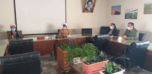 جلسه شورای هماهنگی تبلیغات اسلامی شاهرود به مناسبت دهه بصیرت