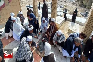 برگزاری مراسم پدران آسمانی در زهک