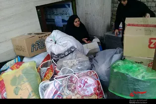 جمع&zwnj;آوری کمک&zwnj;های مردمی برای سیل&zwnj;زدگان در حوزه فاطمة&zwnj;الزهرا(س) نهاوند