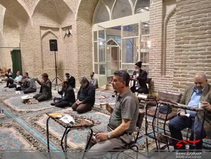 مراسم احیاء در مسجدجامع شهرکرد