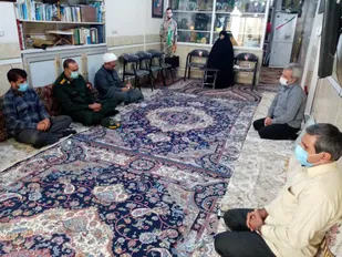 دیدار با خانواده شهید محسن حججی به مناسبت هفته دولت