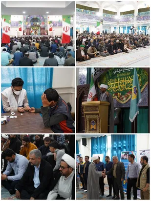 برپایی میز خدمت در نماز جمعه این هفته شهرستان خرمشهر