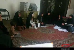 سرکشی فرمانده حوزه حضرت مریم(س) کبودراهنگ از فعالیت&zwnj;های پایگاه بسیج قائم