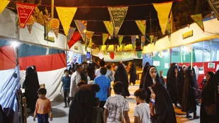 برپایی غرفه های عفاف و حجاب در احمد آباد اردکان