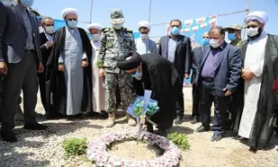 کلنگ&zwnj; زنی درمانگاه تخصصی شهری منطقه پدافند هوایی شمالغرب در تبریز