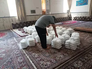 پخت و توزیع 2 هزار پرس غذای گرم