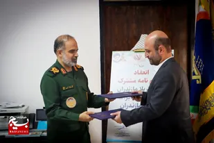 تفاهم&zwnj;نامه همکاری سپاه کربلا و مخابرات مازندران برای توسعه شبکه فیبر نوری و اشتغال&zwnj;زایی